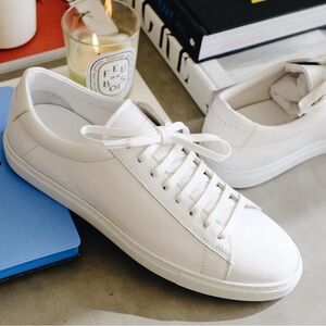 Oliver Cabell Low-Top White Sneakers‎